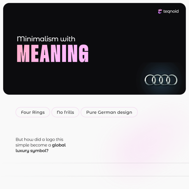 What is the meaning behind Audi Logo